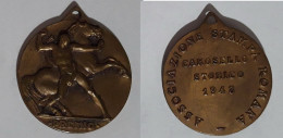 MEDAGLIA ASSOCIAZIONE STAMPA ROMANA CAROSELLO STORICO 1948 - Italy