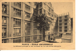 PARIS ECOLE UNIVERSELLE - Enseignement, Ecoles Et Universités