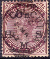 INDIA (BRITISCH OCCUPATION) :1890: Y.S31° : 1 Anna :  Gestempeld / Oblitéré / Cancelled. - 1858-79 Kronenkolonie