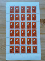 COB 1550 Feuille(s) Complète(s) NMH Année 1970. 25e Foire Internationale De Gand - 1961-1970