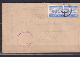 Germany 1944 Luft Feld Post L49123A Cover Letter Inside  15492 - Feldpost 2a Guerra Mondiale