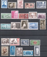 MNH,complete-1969 Yr, Gandhi Centinary, Man On Moon, Ghalib, Etc, CV-$16.37, Condition As Per ScanSGALM2 - Unused Stamps