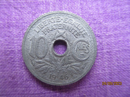 France 10 Centimes 1946 B (petit Module) - 10 Centimes