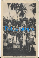 214286 AFRICA TANZANIA ZANZIBAR COSTUMES NATIVE DEVIL DANCE POSTAL POSTCARD - Tanzania