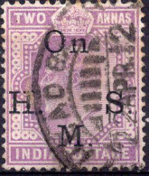 INDIA (BRITISCH OCCUPATION) :1900: Y.S38° : 2 Annas :  Gestempeld / Oblitéré / Cancelled. - 1902-11 King Edward VII