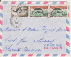 LETTRE AIR MAIL PAR AVION STAMPS NIGER 1962 - Niger (1960-...)