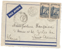 Ivory Coast - May  22, 1940 Abidjan Censored Cover To France - Côte D'Ivoire (1960-...)