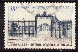 FRANCE Timbre Oblitéré N° 988 18fr - Grille D'entrée Du Chateau De Versaille - Used Stamps