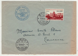 Suisse // Schweiz // Switzerland // Poste Aérienne // Lettre Pour Lausanne,vol Pro-Aéro Du 13.07.1943 - Other & Unclassified