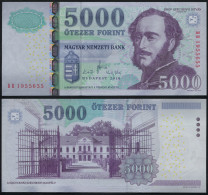 Hungary 5000 Forint. 2010 Unc. Banknote Cat# P.199b - Hungary