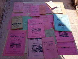 Lot De 24 Brochures Militaires Epoque Indochine - Other & Unclassified