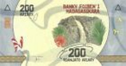 MADAGASCAR - 2017 200 Ariary UNC - Madagaskar