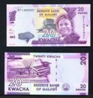 MALAWI - 2016 20 Kwacha UNC - Malawi