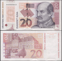 Croatia 20 Kuna. 2014 Unc. Banknote Cat# P.44a - Croatia