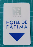 PORTUGAL HOTEL KEY HOTEL DE FATIMA - Chiavi Elettroniche Di Alberghi