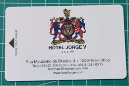 PORTUGAL HOTEL KEY HOTEL JORGE V - Chiavi Elettroniche Di Alberghi