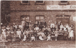 HAGENOW Heide Mecklenburg Gasthaus Zur Eiche Rixdorfer Ferien Colonie Original Private Foto Ansichtskarte 25.8.1902 Gela - Hagenow