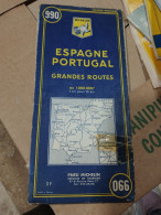 133 //  CARTE MICHELIN  ESPAGNE PORTUGAL GRANDES ROUTES - Carte Stradali