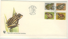 Venda 1982 Frogs First Day Cover 1.13 - Venda