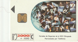 ESPAÑA. CP-016. Cartel II (olimpiadas Barcelona-92). 1992-06. (649) - Werbekarten