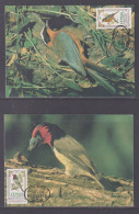 Venda 1985 Song Birds Set 4 Maxi Cards - Venda