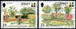 CEPT / Europa 1999 Jersey N° 881 Et 882 - Used. Réserves Et Parcs Naturels - 1999