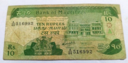 Mauritius, 10 Rupees, Nd 1985, P 35 B , Perfect - Mauricio