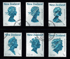 New Zealand 2013 Coronation Anniversary Queen Elizabeth  Set Of 6 Used - Oblitérés