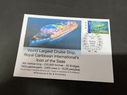 25-9-2023 (2 U 7) World Largest Cruise Ship - Icon Of The Seas - Royal Caribean International's - Other (Sea)