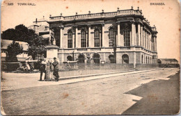 25-9-2023 (2 U 10) UK (very Old) Swansea Town Hall - Glamorgan