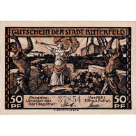 Billet, Allemagne, Bitterfeld, 50 Pfennig, Presse, 1921, SPL, Mehl:111.3 - Other