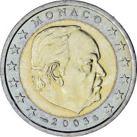 Monaco, Rainier III, 2 Euro, 2003, Paris, SUP, Bimétallique, Gadoury:MC179 - Monaco