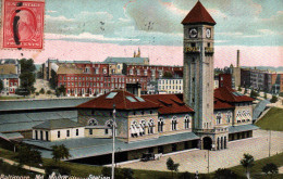 Baltimore (Maryland MD) Mount Royal Station 1909 - Baltimore