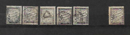 France Timbres Taxes De 1881/92  N°14 A 20 (sauf N°19) Cote 442€ - 1859-1959 Mint/hinged