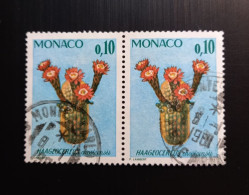 Monaco 1974 Cactus - Modèle: P. Lambert 2 X 0.10Fr Used - Used Stamps