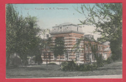 Dour - Rue Berceau - Propriété De M.A. Harmegnies ... Jolie Vue Couleur - 1907 ( Voir Verso ) - Dour