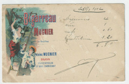 Jules Cheret Publicité Bigarreau Frederic Mugnier Dijon  Alcool De Cerise Cherry Pionnière 1902 - Chéret