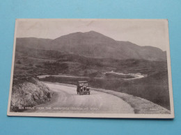 Ben Venue From The ABERFOYLE-TROSSACHS Road ( Uitg. Silveresque ) Anno 1935 ( See SCANS > OLD Car ) ! - Perthshire