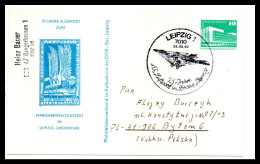 Allemagne DDR  70 Jahre Flugpost  22/05/1982 - Airmail