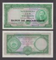 MOZAMBIQUE - 1961 100 Escudos UNC - Mozambico