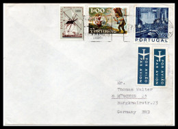 Portugal  Envoi Postal Par Avion - Lettres & Documents