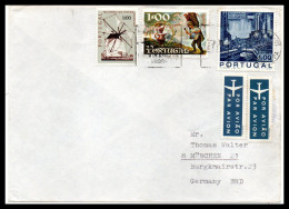 Portugal  Envoi Postal Par Avion - Covers & Documents