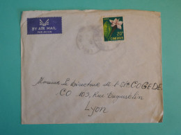 DB18 CAMEROUN   BELLE LETTRE 1959 PETIT BUREAU ELBOLOWA A LYON FRANCE + ++AFF. PLAISANT+++++ - Storia Postale