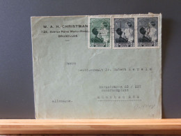 90/584V  LETTRE BELGE 1938 POUR ALLEMAGNE - Covers & Documents
