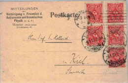 MITTEILUNGEN  PHYSIK  CACHET 1923 - 1922-1923 Lokalausgaben