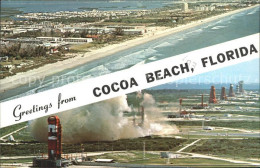 11686497 Cocoa_Beach Fliegeraufnahme Strand Und Tuerme - Autres & Non Classés
