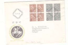 Finlande - Lettre FDC De 1968 - Oblit Helsinki - Lions - - Covers & Documents