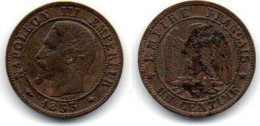 MA 27345 / 1 Centime 1853 BB TTB - 1 Centime