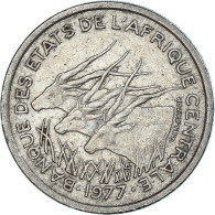 Monnaie, États De L'Afrique Centrale, 50 Francs, 1977 - Centrafricaine (République)