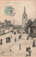 FRANCE - Hersin - Rue De L'Eglise - Carte Postale Ancienne - Bethune